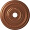 Ekena Millwork Cole PVC Ceiling Medallion (Fits Canopies up to 6"), Bright Coat Copper, 22"OD x 3 1/2"ID x 1"P CMP22COBCO - alternate 1